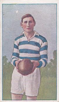 1921 J.J.Schuh Magpie Cigarettes Victorian League Footballers #NNO Stan Thomas Front